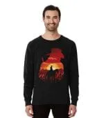 Red West Sunset Sweatshirt - Image 2