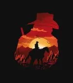 Red West Sunset Sweatshirt - Image 4