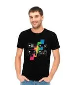 Retro Controllers T-Shirt - Image 3