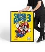 Super Mario Bros 3 Art Poster - Image 4