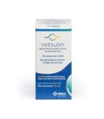 Vetsulin (porcine insulin zinc suspension) U-40 Injectable