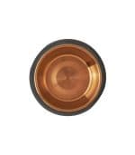 Frisco Matte Black Steel Bowl - Image 2