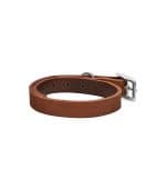 All Day Plain Leather Dog Collar - Image 2