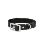 All Day Plain Leather Dog Collar - Image 3