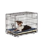 MidWest Quiet Time Fleece Reversible Dog Crate Mat - Image 3