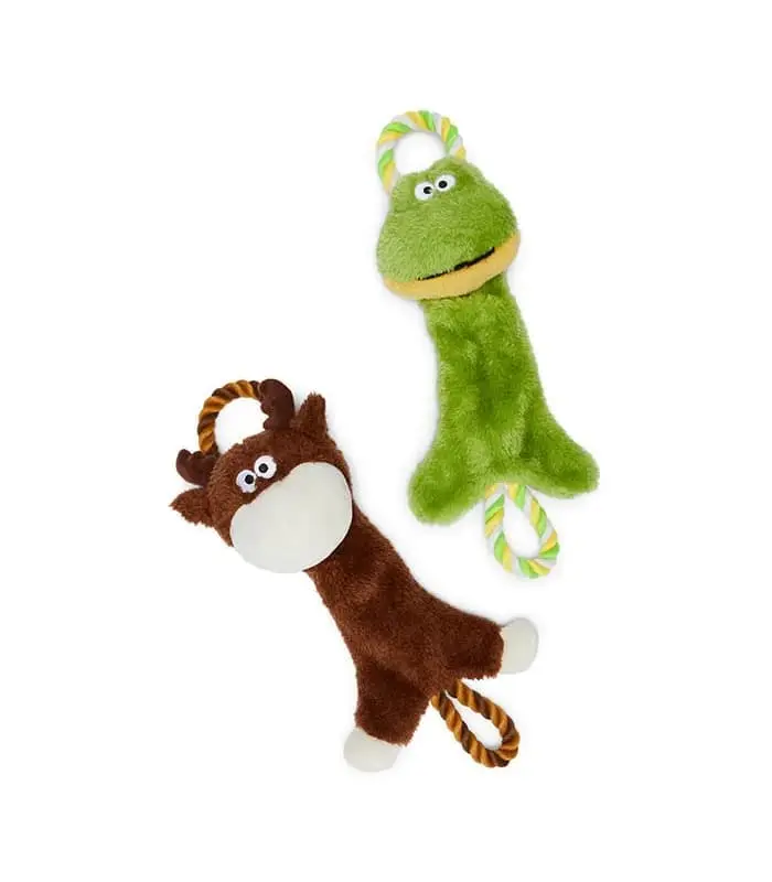 Mix Or Match 20 Plush Animal Double Rope Handle - Image 4