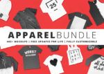 Apparel mockups bundle