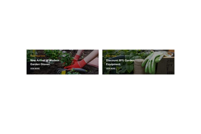 2 Columns wide banners