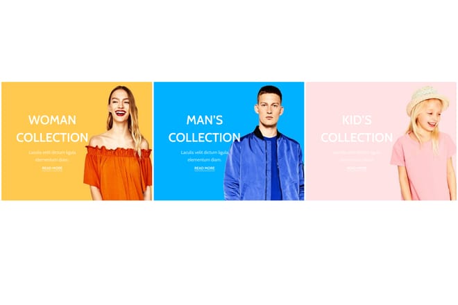 3 Columns full width banners 3 Columns full width banners