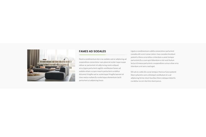 3 columns text + image 3 columns text + image