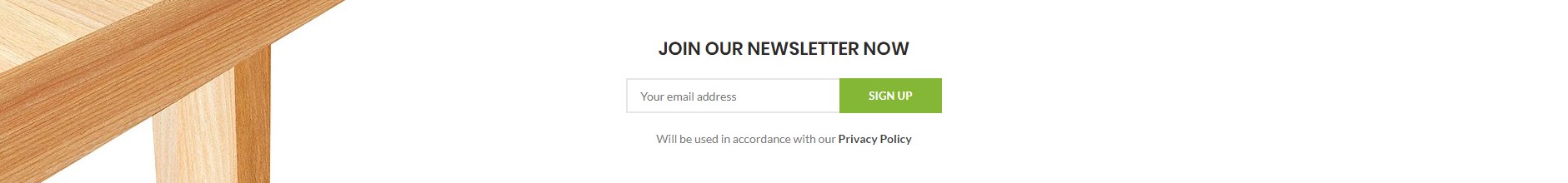 Sign up with border