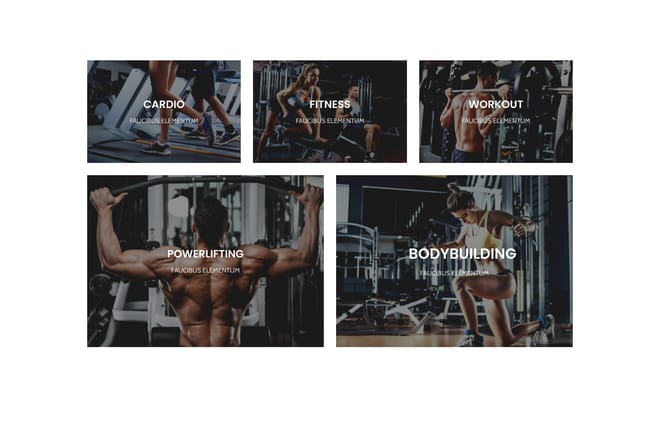 5 banners grid 5 banners grid