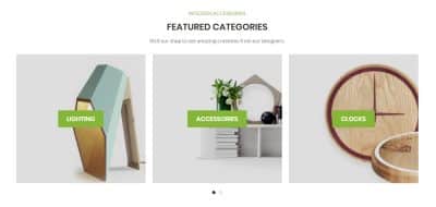 Categories 3 columns