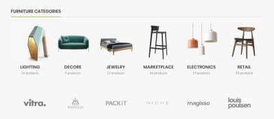 Small categories + brands