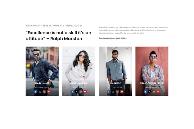 About us + team members About us + team members