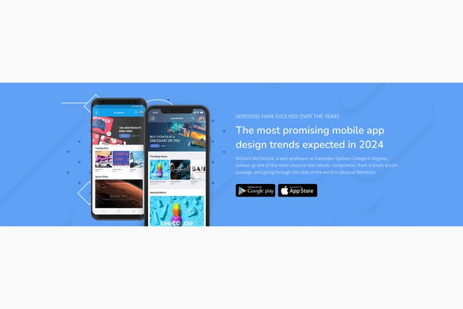App showcase full width App showcase full width