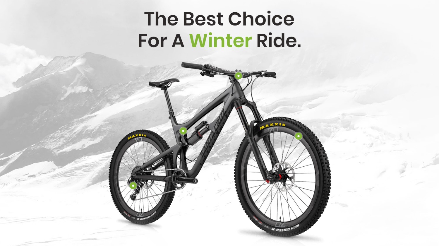 Bikes showcase + hotspots