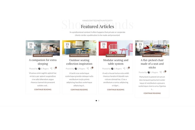 Blog 4 columns carousel