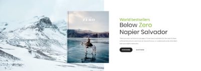 Full width showcase + parallax