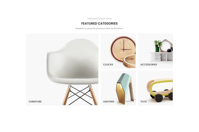 Categories grid Categories grid