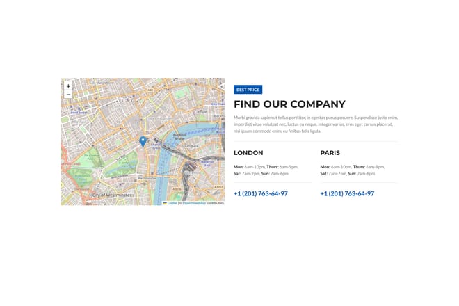 Contacts + Google map Contacts + Google map