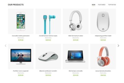 Product tabs alternative