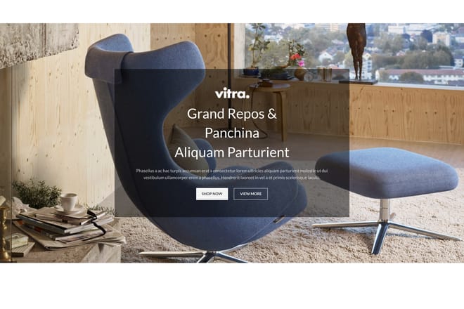 Full width section + text Full width section + text