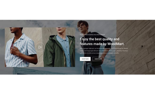 Full with image with video