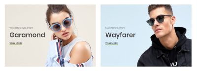 2 Columns parallax banners