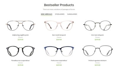 Product tabs 3 columns