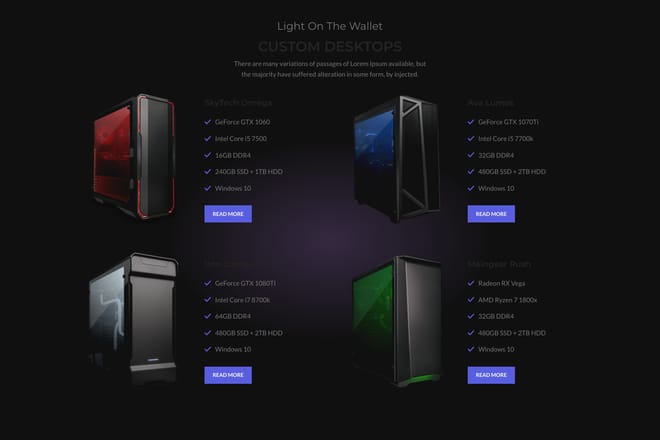 Hardware showcase