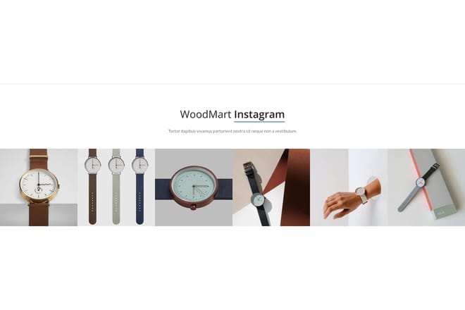 Instagram full width carousel