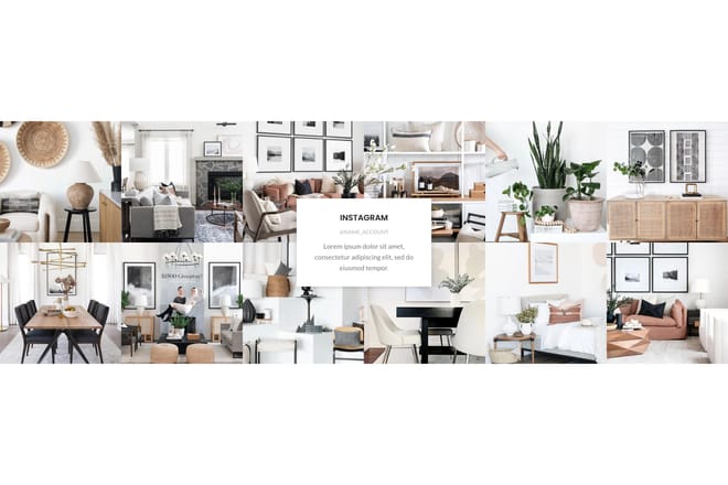 Instagram grid full width