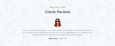 Testimonials boxed