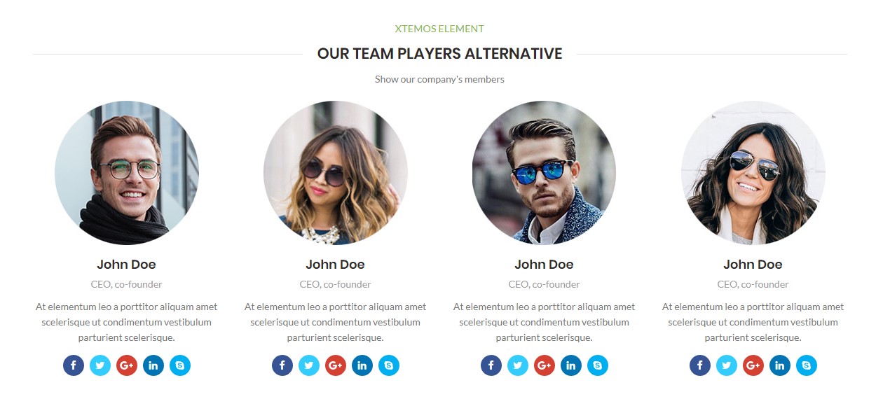 Team members alternative