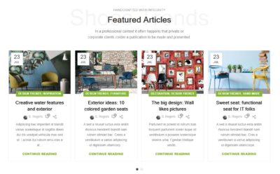 Blog 4 columns carousel
