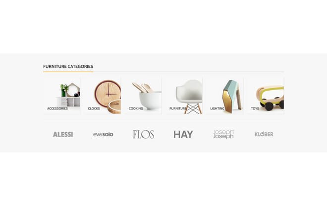 Small categories + brands Small categories + brands