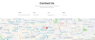 Contacts + Google map