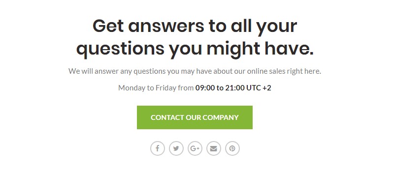 Contacts + popup