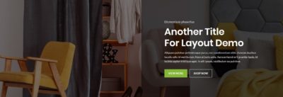 Text on full width background