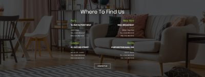 Store addresses