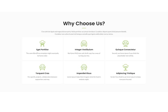 Info boxes with hover Info boxes with hover