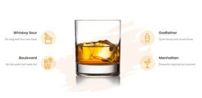 Drinks info boxes