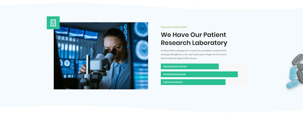 Medical images + progres bar