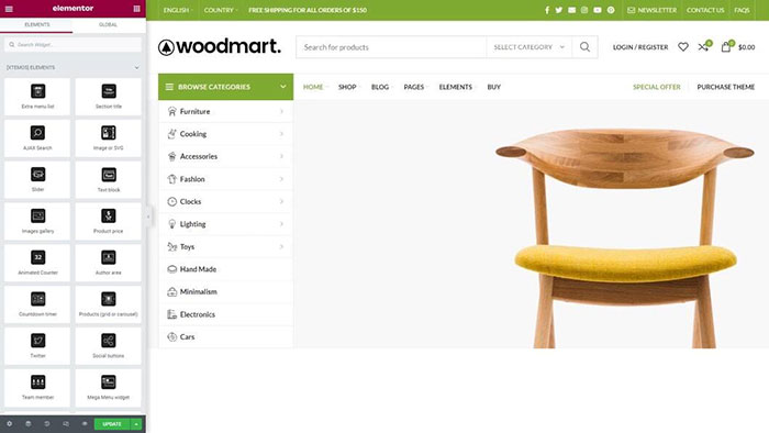 WoodMart - WordPress WooCommerce Theme Old