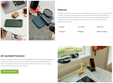 Accessories product description