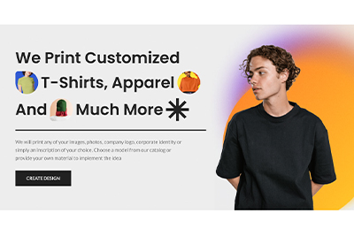 T-shirts hero sections T-shirts hero sections